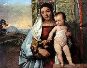TIZIANO Vecellio Gipsy Madonna r oil painting